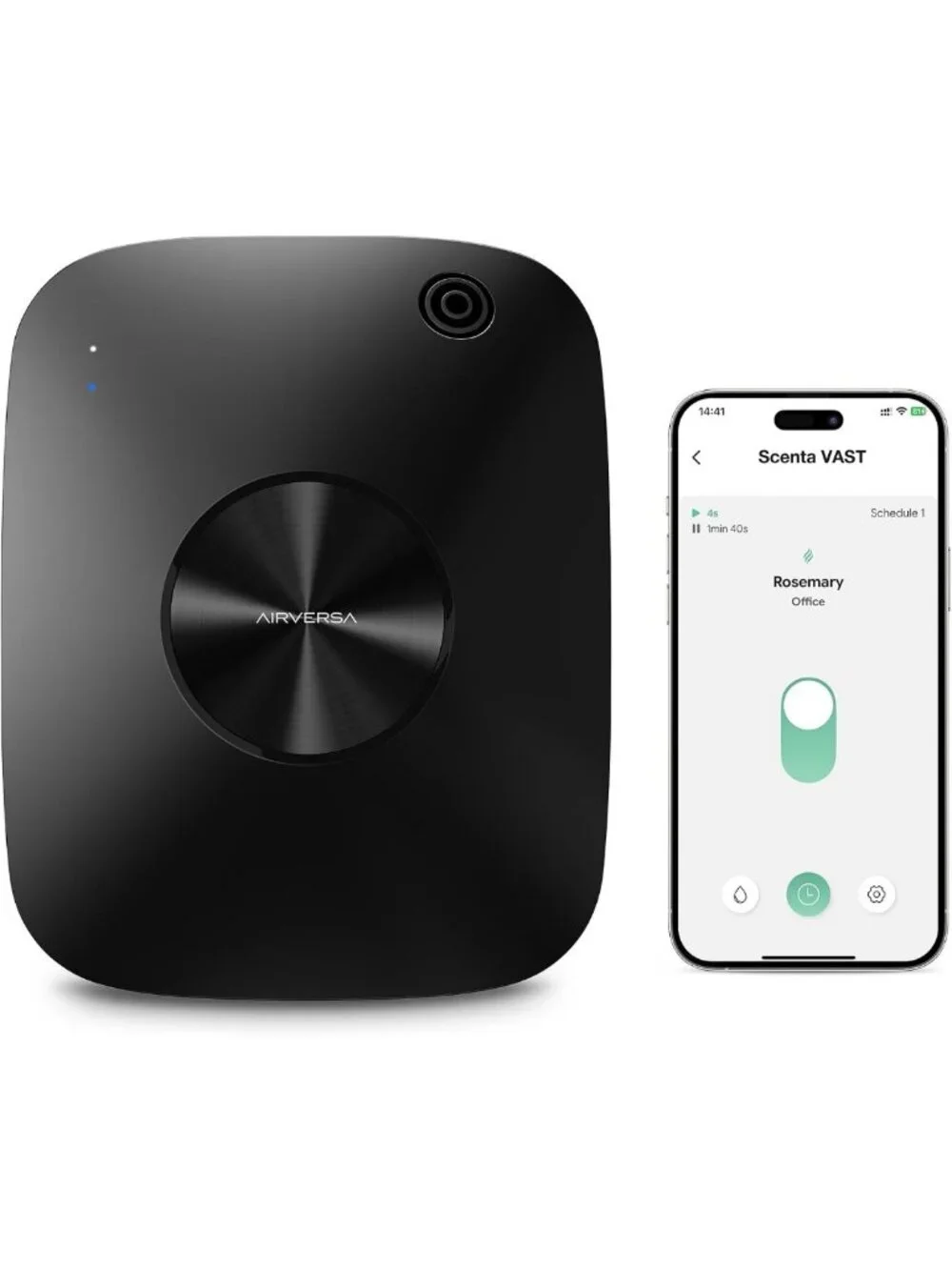 Smart Waterless Essential Oil Diffuser for Large Rooms - Aromatherapy